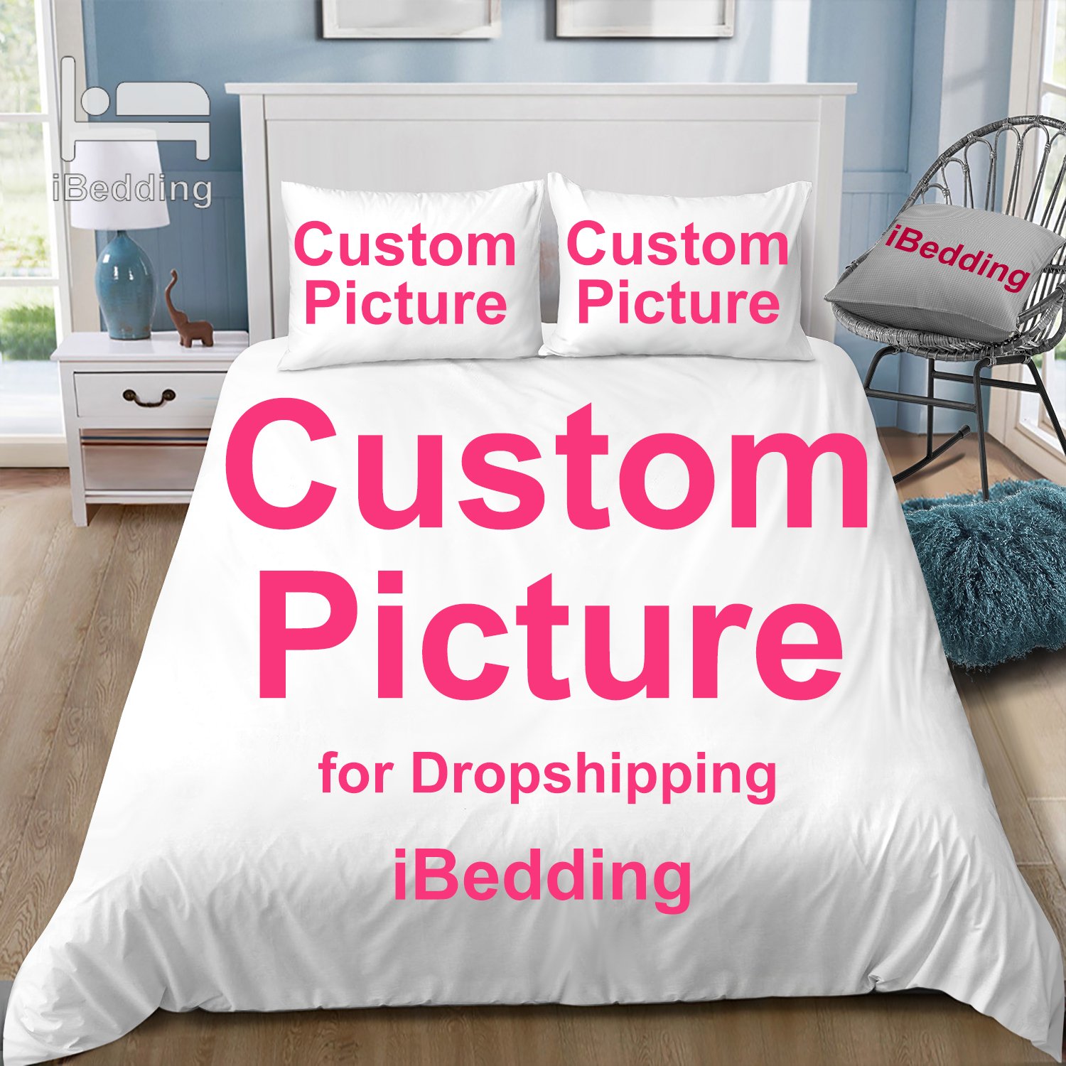 Custom Duvet Cover Set - iBedding